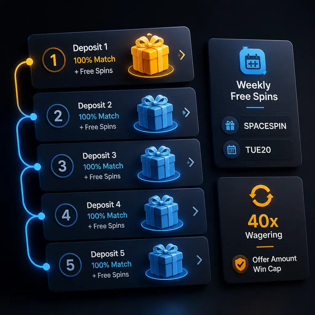 Just Casino Free Spins for Australian Players visual guide for Just Casino